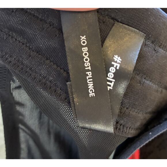 Torrid Curve Bra Women 42DD Red Plaid XO Boost Plunge Push Up Underwire Sexy - Picture 5 of 14